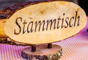 Stammtisch-Schild